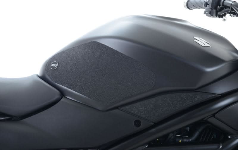 NAKLEJKA NA BAK TANKPAD ANTYPOŚLIZGOWY 2 CZĘŚCI RG RACING SUZUKI SV650 16 BLACK 1