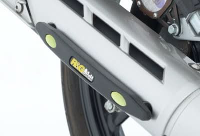 SLIDERY TŁUMIKA RG RACING YAMAHA YBR125 BLACK 1