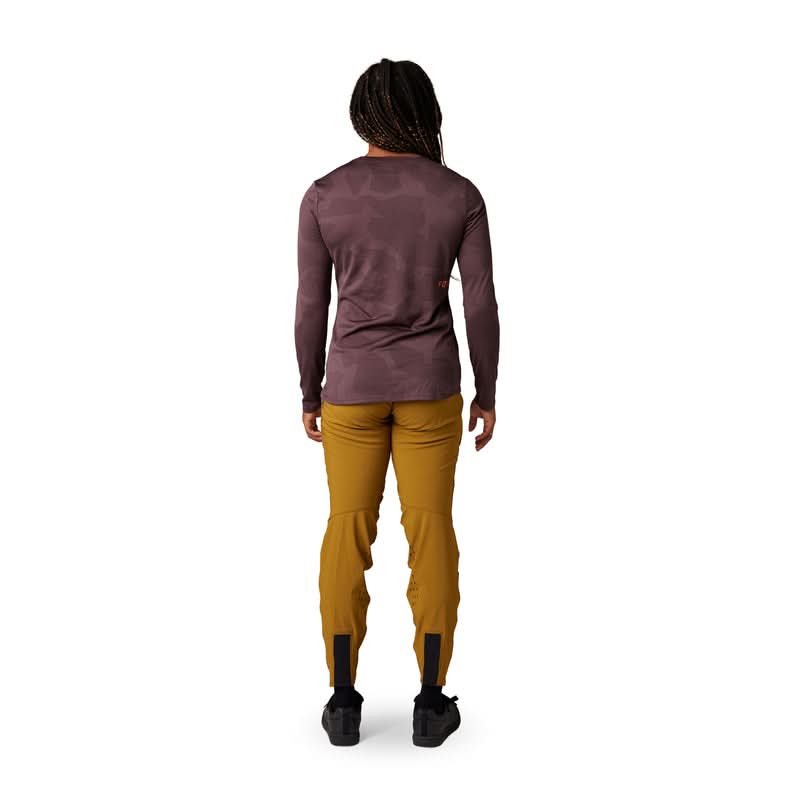 Koszulka Rowerowa z Długim Rękawem Fox Lady Ranger Tru Dri Dark Maroon 4 261533_ZAL560266.jpg