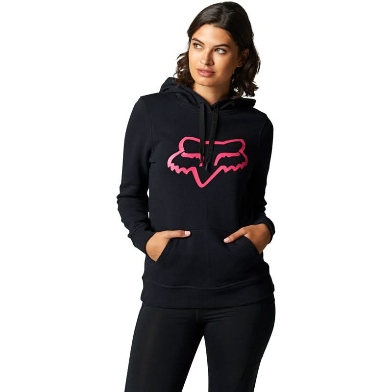 Bluza z Kapturem Fox Lady Boundary Black/Pink 1 204609_ZAL406834.jpg