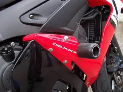 CRASHPADY CLASSIC RG RACING YAMAHA YZF-R6 03- 05 BLACK 1