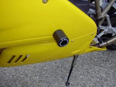 CRASHPADY CLASSIC RG RACING DUCATI 600SS/750SS/900SS/1000DS ( 01 ON) BLACK 1