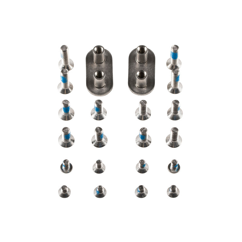 CZĘŚĆ ZAMIENNA ORTEZY KOLAN LEATT BOLT KIT COMPLETE C-FRAME CARBON PAIR 1