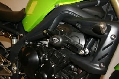 CRASHPADY AERO RG RACING TRIUMPH STREET TRIPLE 675 07- 12 BLACK 5