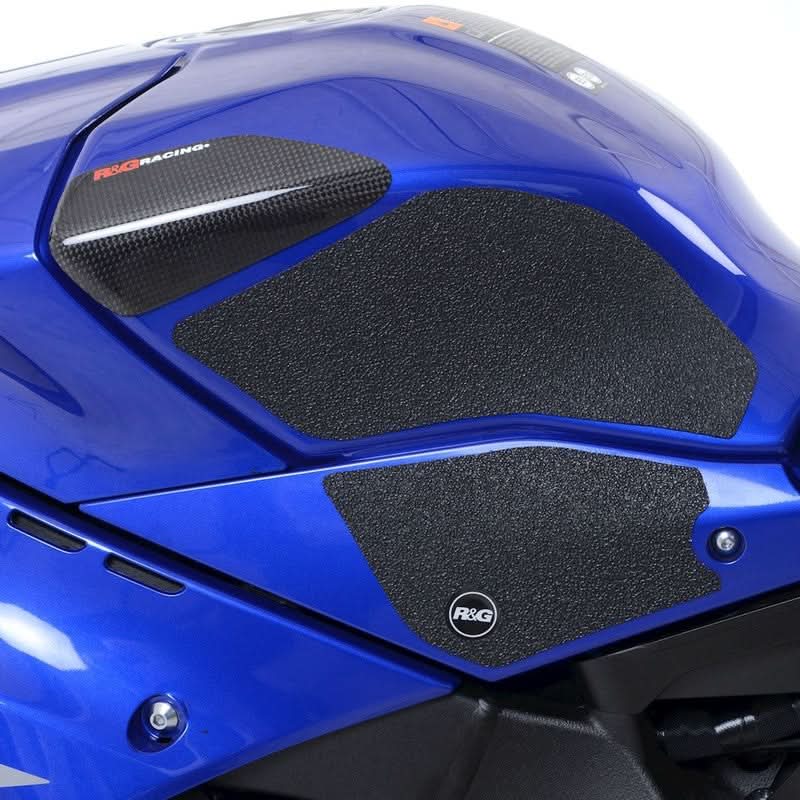 NAKLEJKA NA BAK TANKPAD ANTYPOŚLIZGOWY 4 CZĘŚCI RG RACING YAMAHA YZF-R1 20-/R1M 20- BLACK 1