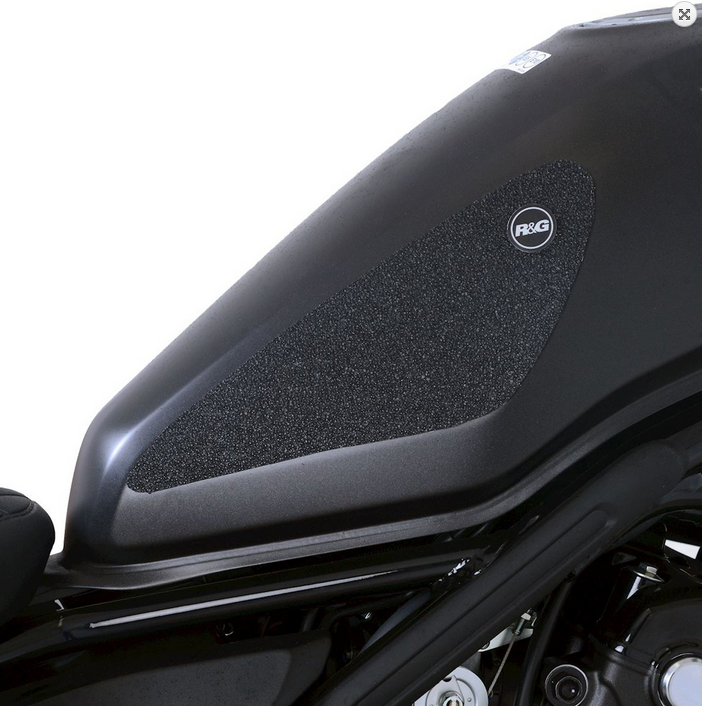 NAKLEJKA NA BAK TANKPAD ANTYPOŚLIZGOWY 2 CZĘŚCI RG RACING HONDA CMX500 REBEL (S) 17- BLACK 1