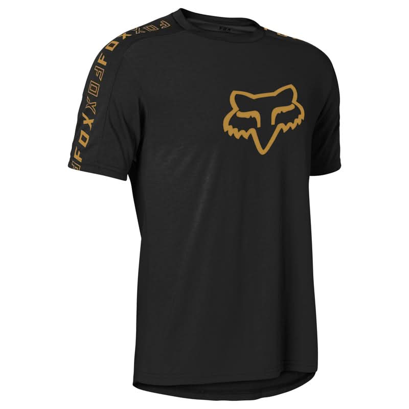 Koszulka Rowerowa Fox Ranger Dr Black/Gold 1 239796_ZAL437769.jpg