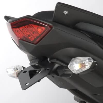 MOCOWANIE TABLICY REJESTRACYJNEJ RG RACING KAWASAKI 650 VERSYS 2010-2014 1
