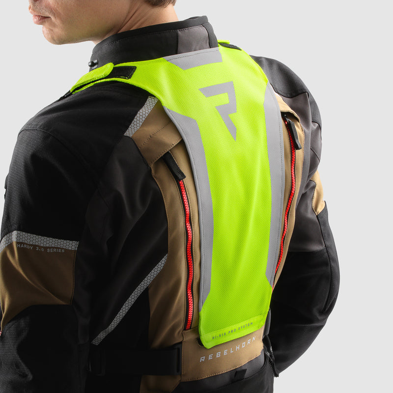 Kurtka motocyklowa tekstylna Rebelhorn Hardy 3.0 Desert Grey Red 61 324135_ZAL794785.jpg