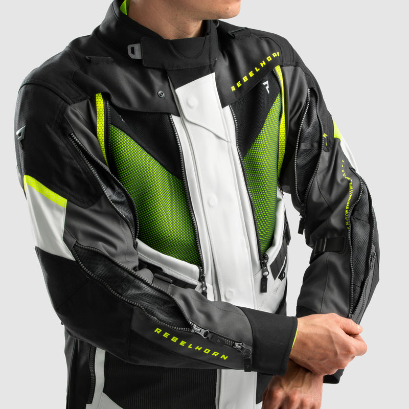 Kurtka motocyklowa tekstylna Rebelhorn Hardy 3.0 Black Light Grey Fluo Yellow 43 324080_ZAL795415.jpg