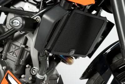 OSŁONA CHŁODNICY RG RACING KTM 125/200 DUKE BLACK 1