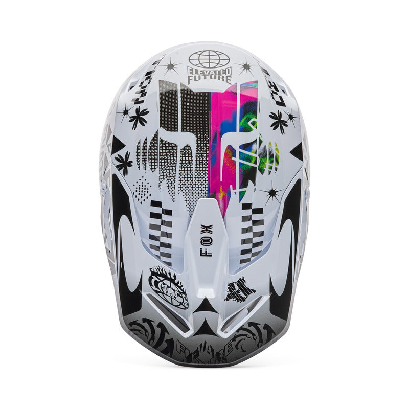 Kask motocyklowy FOX V1 Image Cosmo White Black 21 337288_ZAL859525.jpg