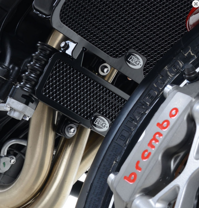 OSŁONA CHŁODNICY OLEJU RG RACING TRIUMPH SPEED TRIPLE TITANIUM 1