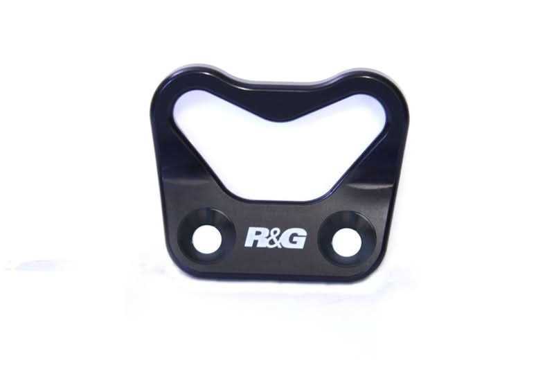 UCHWYTY NA PASY TRANSPORTOWE RG RACING DUCATI 899/959/1199/1299 PANIGALE BLACK 1