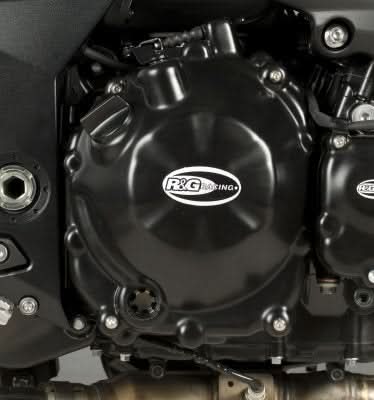 OSŁONA SILNIKA RG RACING KAWASAKI Z750 04-/Z750R, PRAWA STRONA OSŁONA SPRZĘGŁA BLACK 1