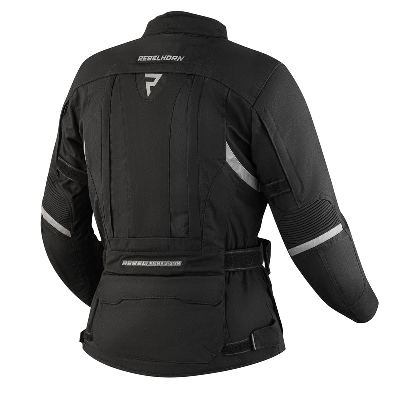 Kurtka motocyklowa tekstylna damska Rebelhorn Hardy 2 Black 3 172227_ZAL607916.jpg