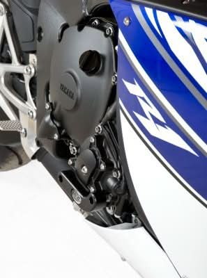 SLIDERY SILNIKA RG RACING YAMAHA YZF-R1 09-14, PRAWA STRONA BLACK 13