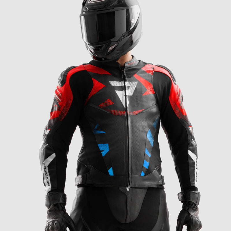 Kurtka motocyklowa skórzana Rebelhorn Inferno Black Blue White Red 14 324162_ZAL819171.jpg