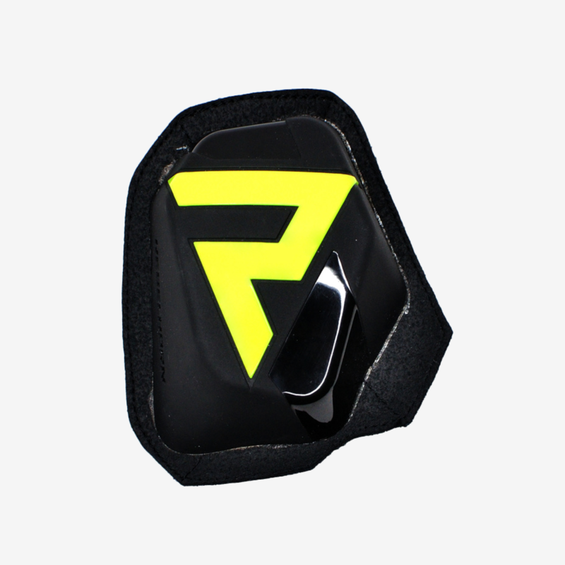 SLIDERY KOLAN REBELHORN (NA RZEPY) BLACK/FLO YELLOW 3