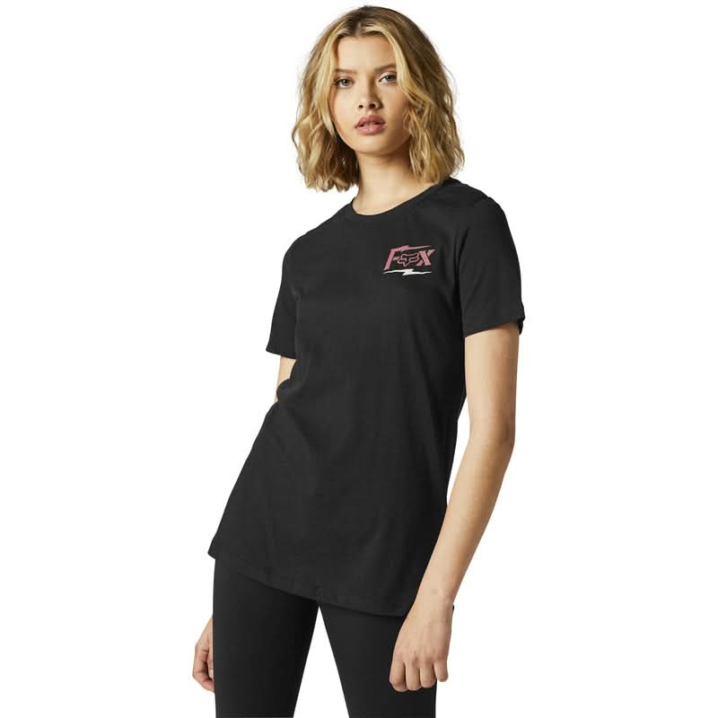 T-Shirt Fox Lady Pushin Dirt Black 1 222365_ZAL429975.jpg