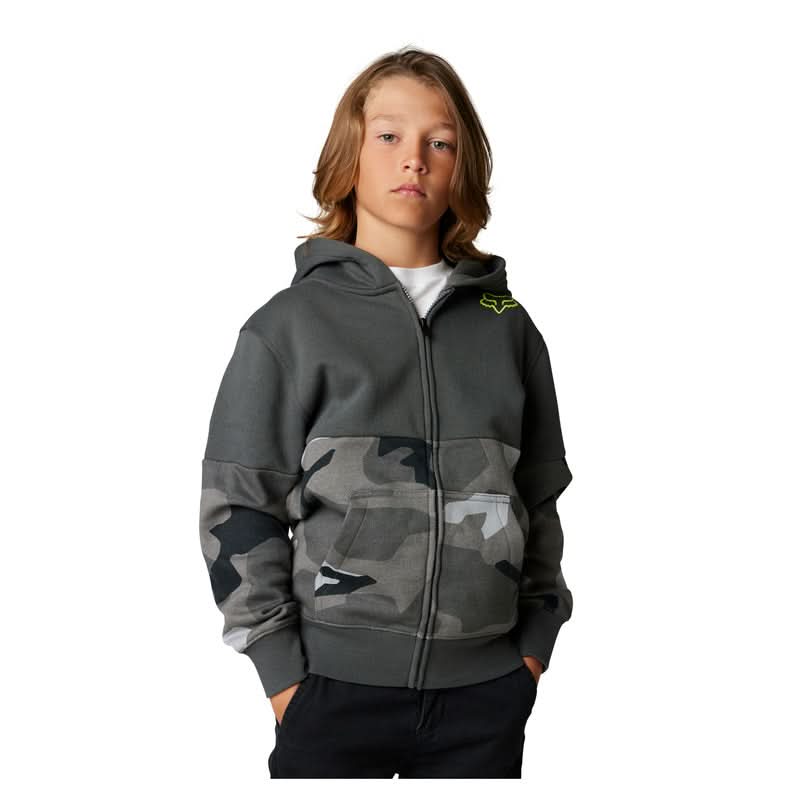 Bluza z Kapturem na Zamek Fox Junior Lindon Black Camo 1 262736_ZAL535343.jpg
