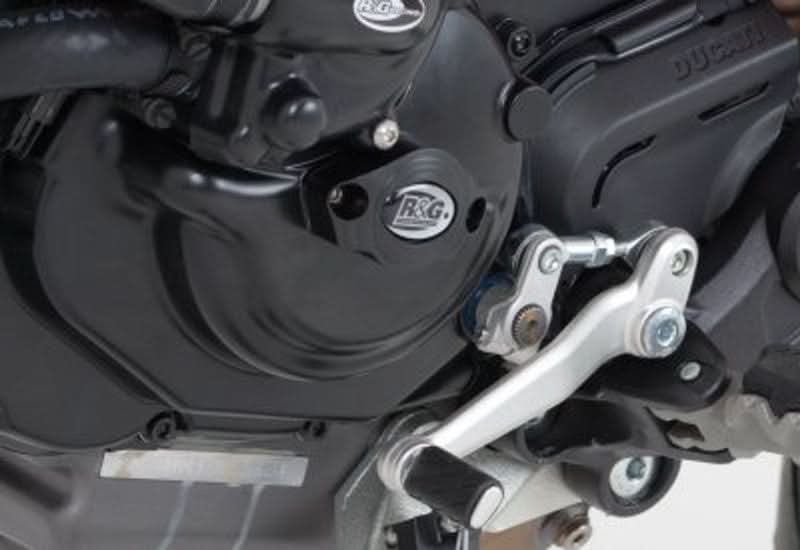 SLIDERY SILNIKA RG RACING DUCATI HYPERMOTARD 820 / HYPERSTRADA 820 LEWA STRONA BLACK 1