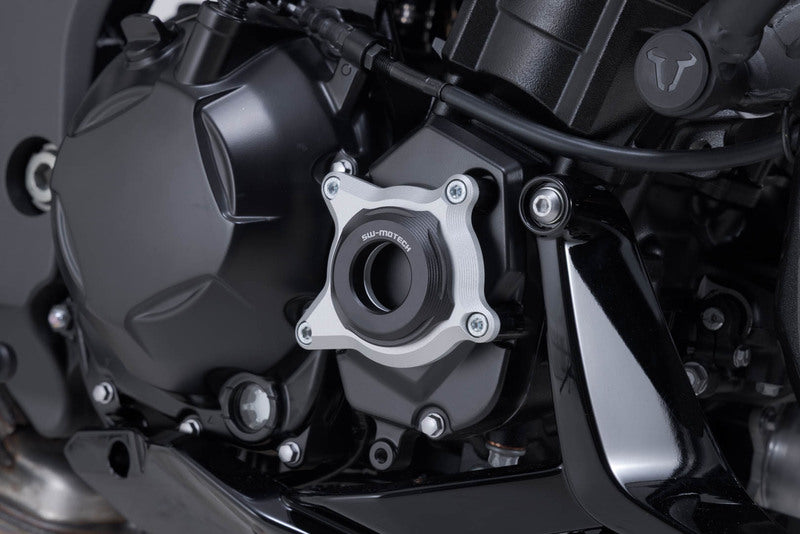 OSŁONA SILNIKA SW-MOTECH KAWASAKI Z1100 (25-) BLACK SILVER 1