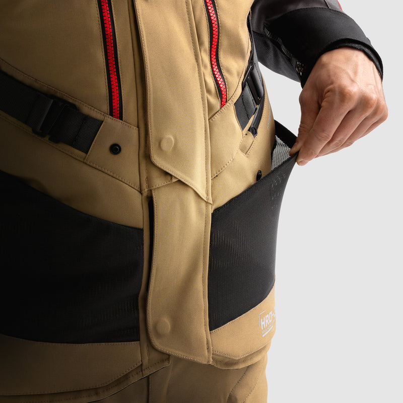 Kurtka motocyklowa tekstylna Rebelhorn Hardy 3.0 Desert Grey Red 71 324135_ZAL794855.jpg