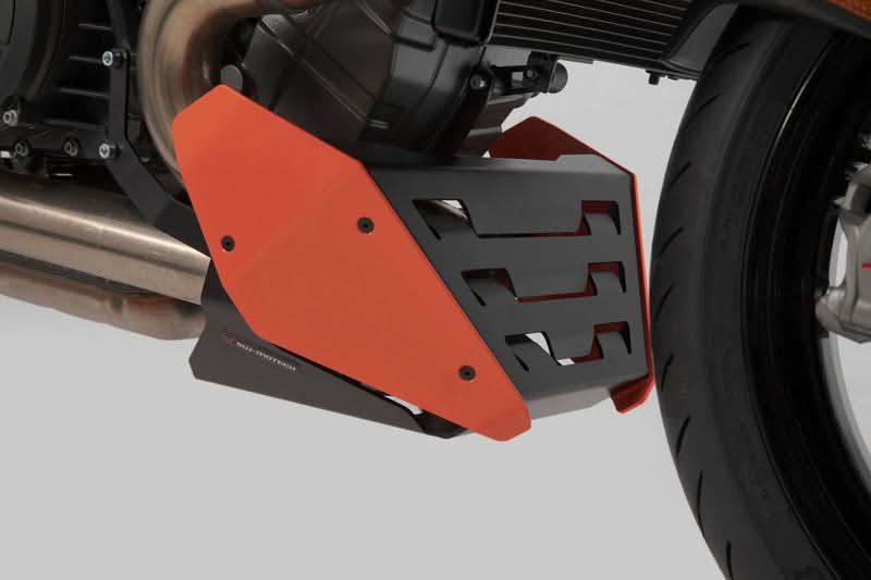 PRZEDNI SPOILER PŁUG SW-MOTECHKTM 1290 SUPER DUKE R ORANGE/BLACK 1
