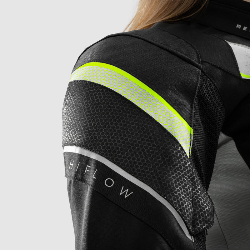 Kurtka motocyklowa tekstylna damska Rebelhorn Hiflow 5 Black Grey Fluo Yellow 32 324104_ZAL810865.jpg