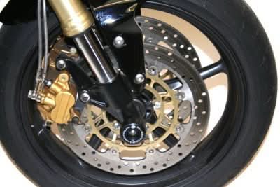 SLIDERY PRZEDNIEGO ZAWIESZENIA RG RACING TRIUMPH STREET TRIPLE 07 & 675 DAYTONA 06- BLACK 1