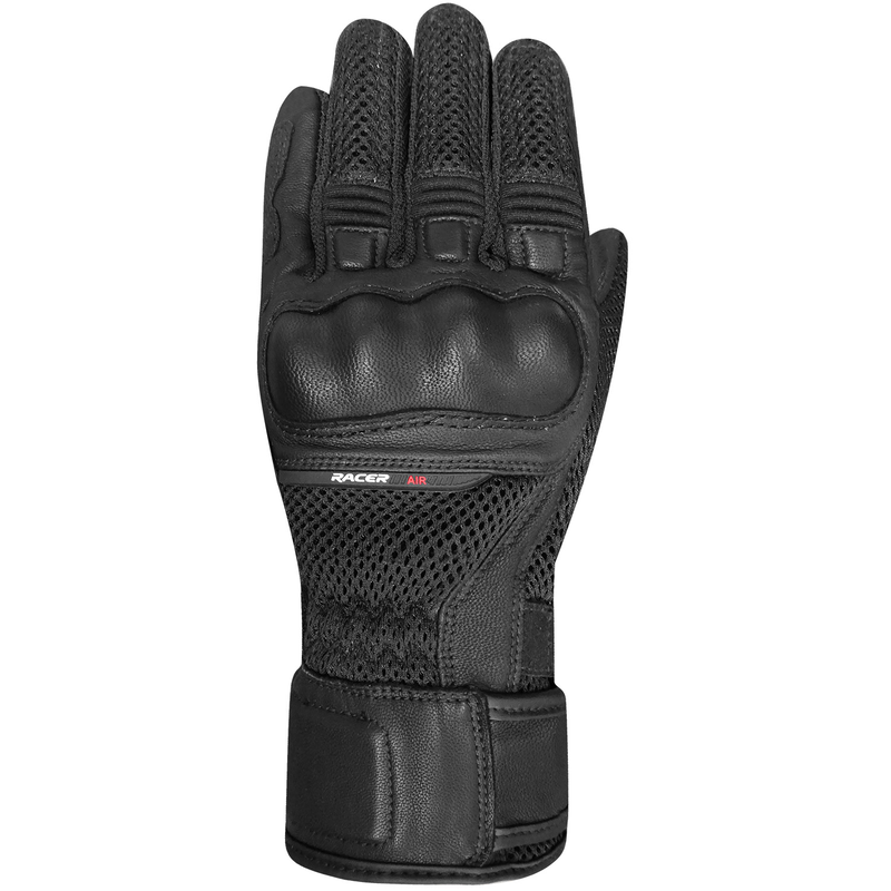 Motocyklowe Rękawice Skórzano-Tekstylne Racer Octo Black/Black 1 207060_ZAL351713.png