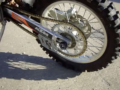 SLIDERY PRZEDNIEGO ZAWIESZENIA RG RACING KTM EXC/SMR 04- RANGE BLACK 1