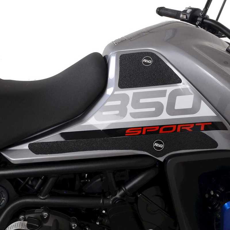 NAKLEJKA NA BAK TANKPAD ANTYPOŚLIZGOWY 4 CZĘŚCI RG RACING TRIUMPH TIGER 850 SPORT 21- BLACK 1