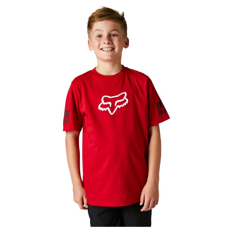 T-Shirt Fox Junior Karrera Flame Red 1 231006_ZAL450464.jpg
