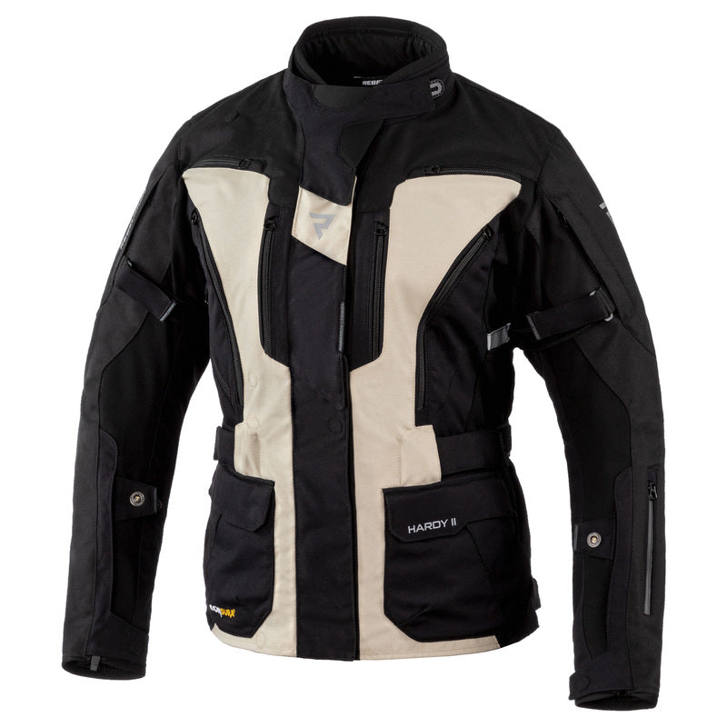 Kurtka motocyklowa tekstylna damska Rebelhorn Hardy 2 Black Sand 1 172239_ZAL612669.jpg