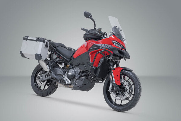 ZESTAW KUFRA CENTRALNEGO TRAX ADV SW-MOTECH 37/37 L. DUCATI MULTISTRADA V2/V2S (24-) SILVER 3