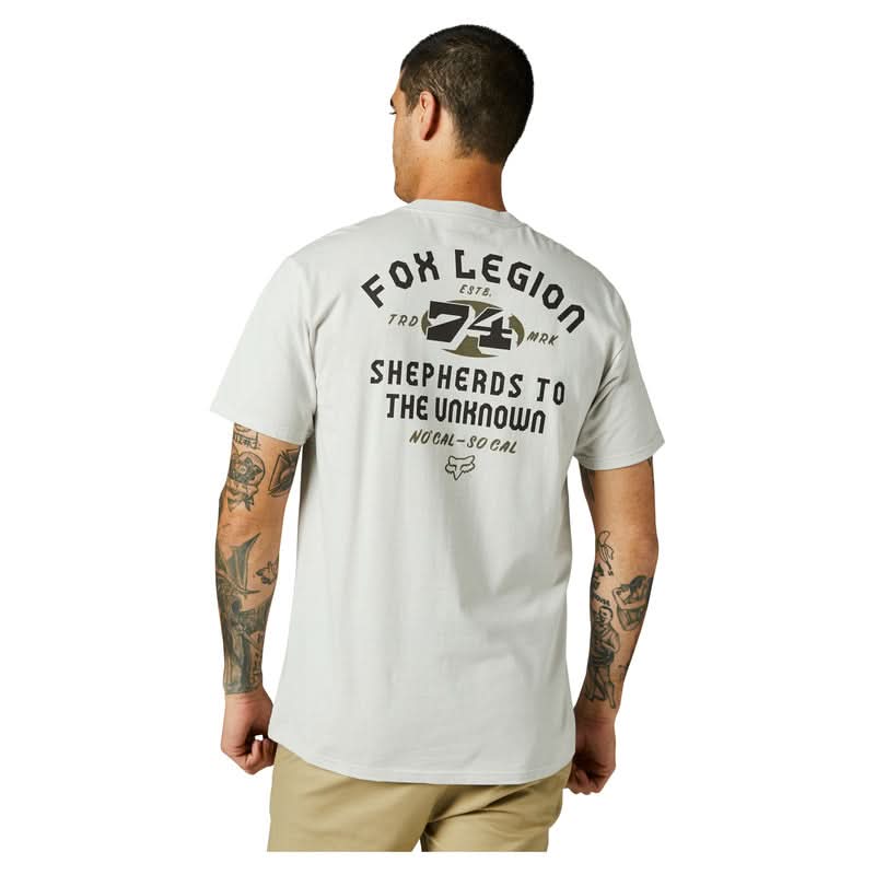T-Shirt Fox At Bay Premium Light Grey 2 230386_ZAL451855.jpg