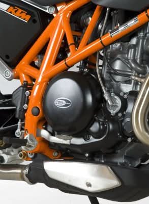 OSŁONA SILNIKA RG RACING KTM 690 DUKE 12/690 DUKE R PRAWA STRONA BLACK 1