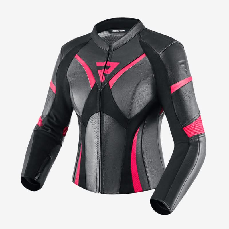 Kurtka Skórzana Rebelhorn Rebel Lady Black/Pink 13 176311_ZAL424282.jpg