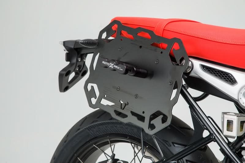 UCHWYT BAGAŻNIKA BOCZNEGO NA LEWĄ STRONĘ SW-MOTECH UNIWERSALNY BLACK 7