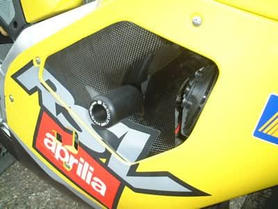 CRASHPADY CLASSIC RG RACING APRILIA RSV MILLE 01- 03/RSVR TOP FAIRING BLACK 1