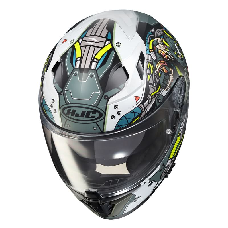 Motocyklowy Kask HJC i70 Bane Dc Comics Khaki/White 4 225340_ZAL395224.jpg