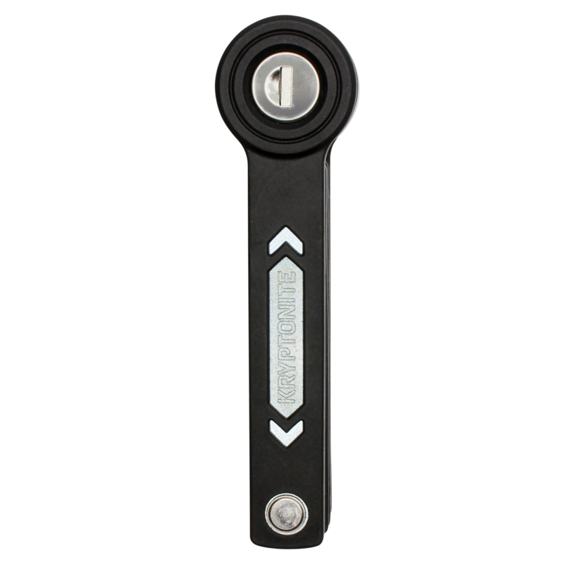 ZAPIĘCIE SKŁADANE KRYPTONITE KEEPER MINI FOLDING BLACK 80CM 11