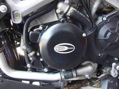 ZESTAW OSŁON SILNIKA RG RACING APRILIA RSV4 09-14, V4 TUONO 11-17 (2 CZĘŚCI) BLACK 1