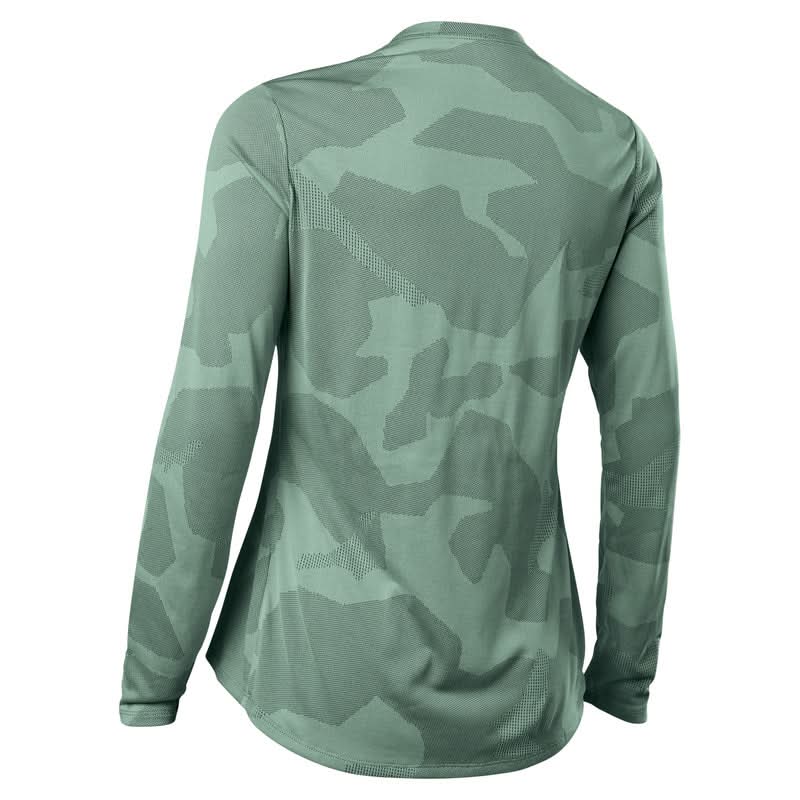 Koszulka Rowerowa z Długim Rękawem Fox Lady Ranger Tru Dri Eucalyptus 2 228667_ZAL459643.jpg