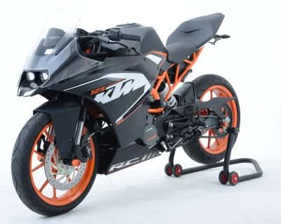 CRASHPADY AERO RG RACING KTM RC125/200, RC390 UP TO 21 BLACK 13