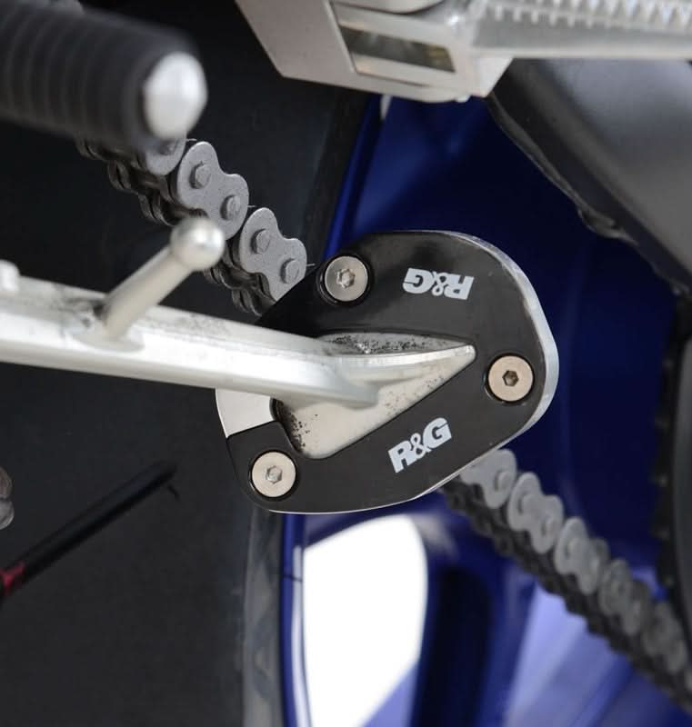 ELEMENT NÓŻKI RG RACING YAMAHA YZF-R1 15-/MT-10 SILVER 1