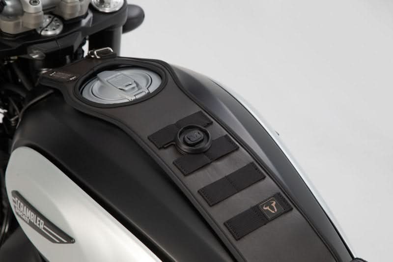 ZESTAW TORBA AKCESORYJNA LA1 I PAS NA ZBIORNIK SLA SW-MOTECH BMW R NINET MODELS (14-) BROWN 7
