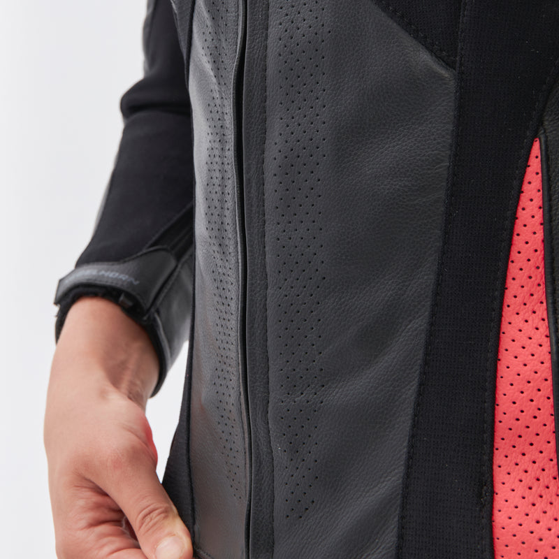 Kurtka motocyklowa skórzana damska Rebelhorn Rebel Pink Black 18 290230_ZAL676409.jpg